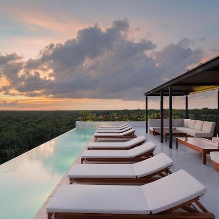 Stylish And Peaceful Jungle Studio At 525 Tulum Kültér fotó