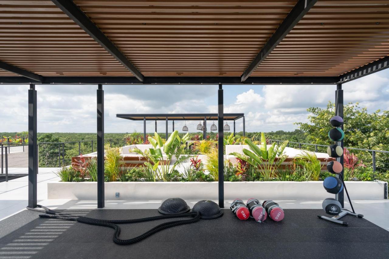 Stylish And Peaceful Jungle Studio At 525 Tulum Kültér fotó